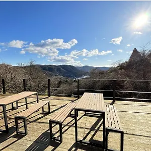 アパート 箱根の絶景を一望できる広々とした展望デッキ Bbqに最適な場所 芦ノ湖の全景を一望 花火鑑賞湖水